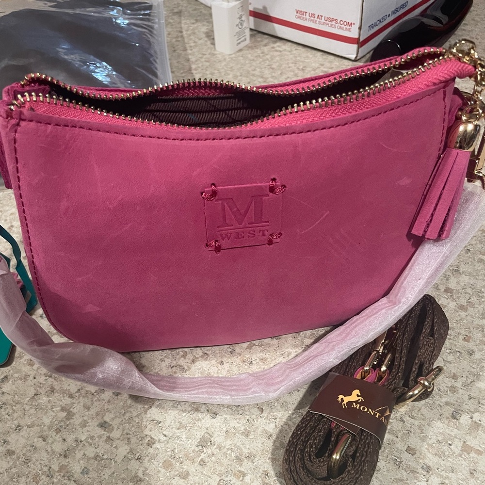 Montana West Genuine Leather Crossbody/Shoulder Bag